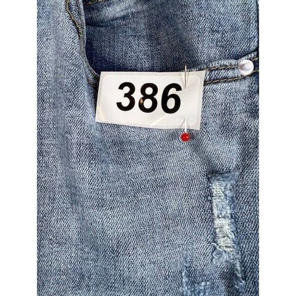 Denim Man Faded Distressed Jeans 33 - Picture 8 of 8